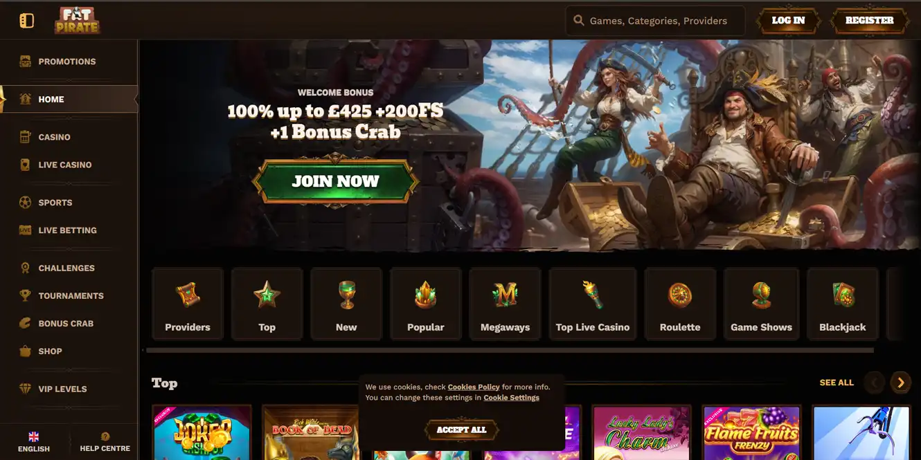 fat pirate online casino review by casinos club