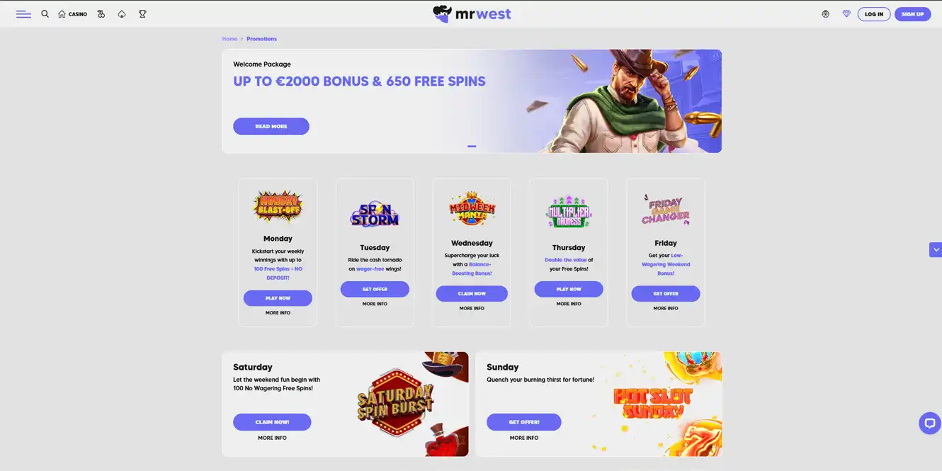 mr west online casino promotions review by casinos club