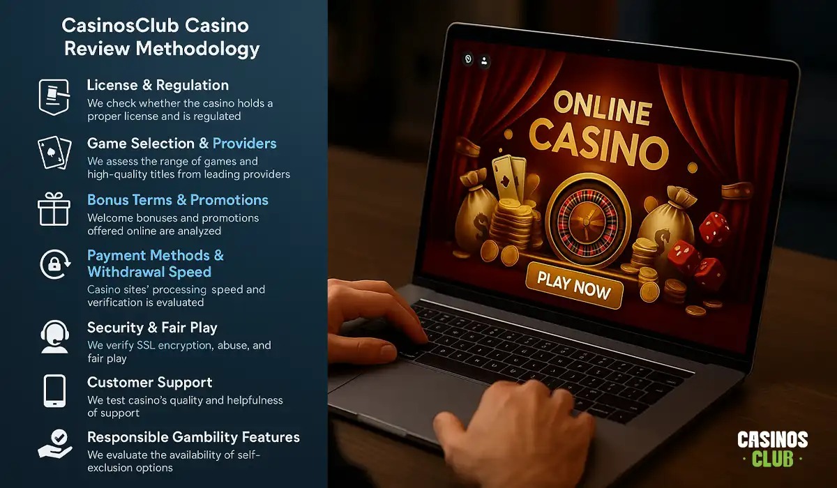casinos club review methodology