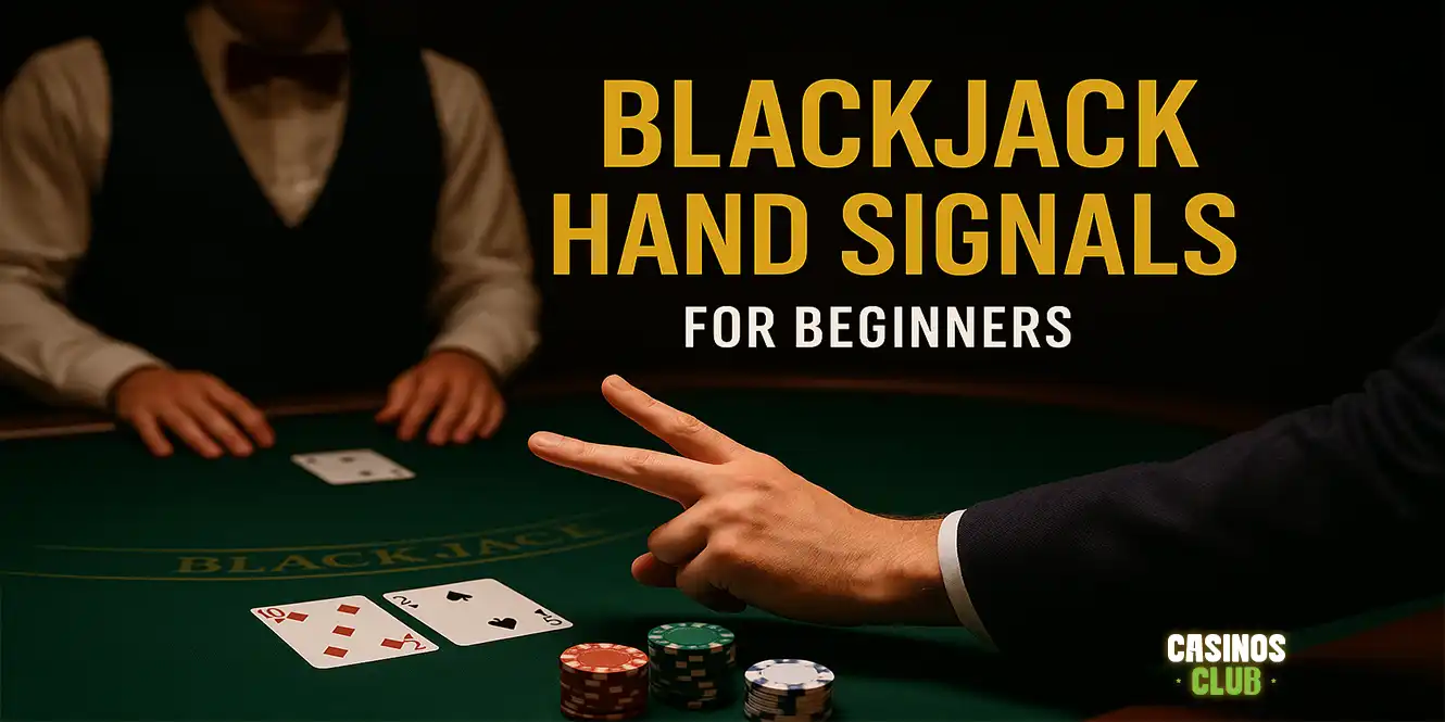 Blackjack hand signals