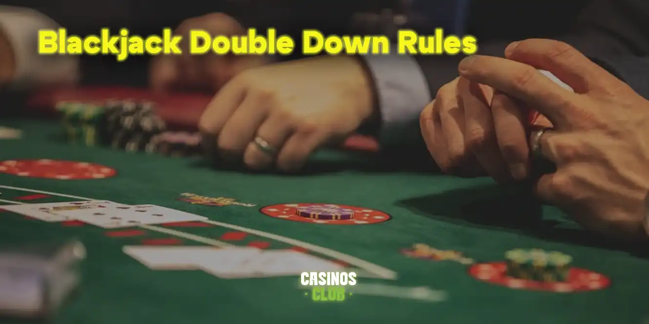 blackjack double down rules by casinos club