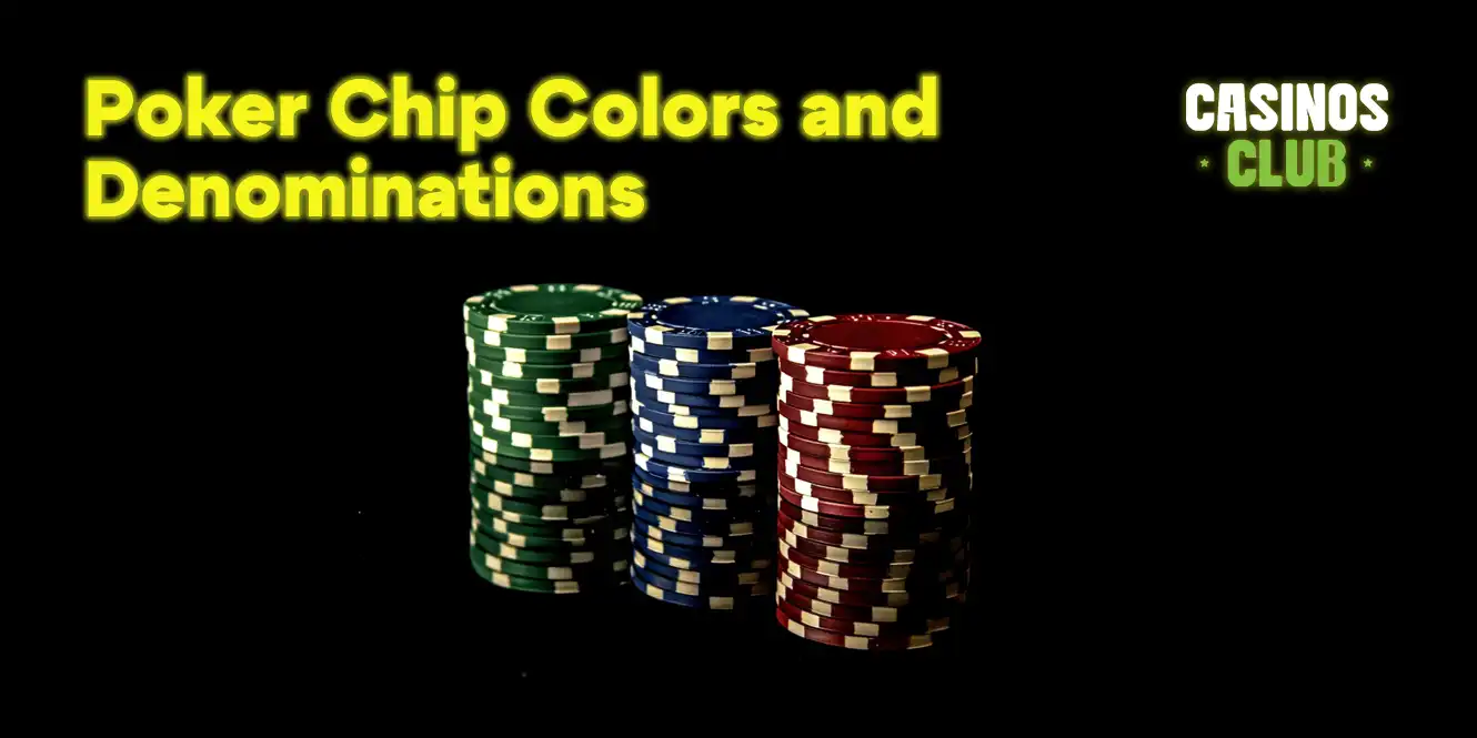 poker chip colors and denominations by casinos club